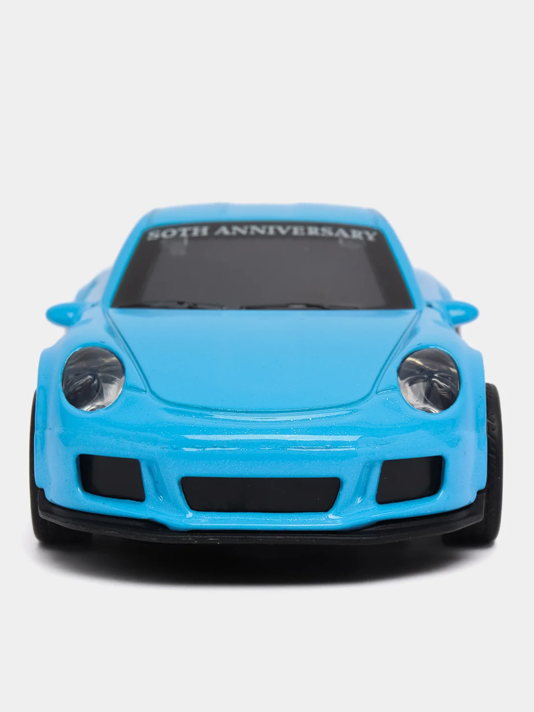 Голубой металлическая коллекционная машинка Porsche 911