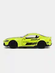 Лайм металлическая коллекционная машинка Toyota Supra