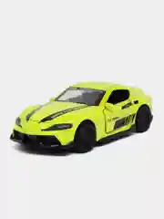 Лайм металлическая коллекционная машинка Toyota Supra
