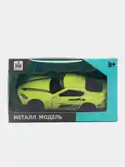 Лайм металлическая коллекционная машинка Toyota Supra