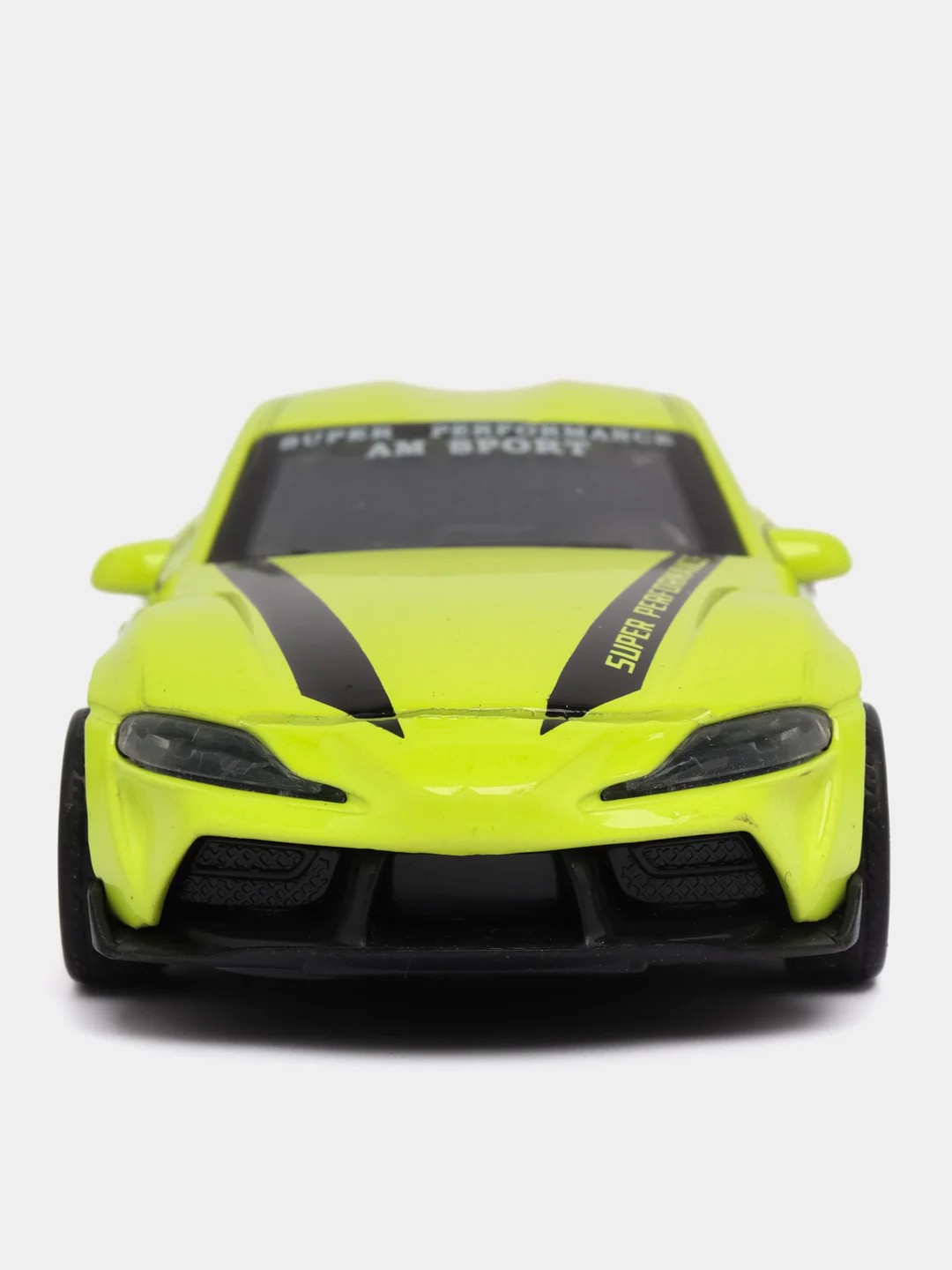 Лайм металлическая коллекционная машинка Toyota Supra