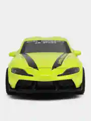 Лайм металлическая коллекционная машинка Toyota Supra