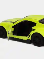 Лайм металлическая коллекционная машинка Toyota Supra