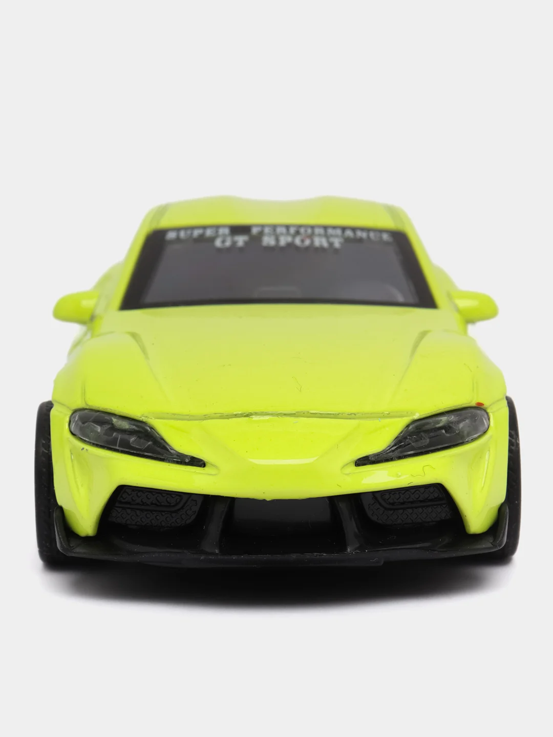 Салатовый металлическая коллекционная машинка Toyota Supra