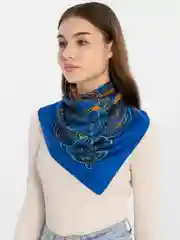 Лазурный платок женский