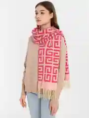 Конфетный шарф женский