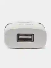 Белый сетевое зарядное устройство, с кабелем lightning Hoco C11