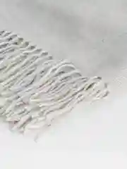 Серебряный шарф шерстяной