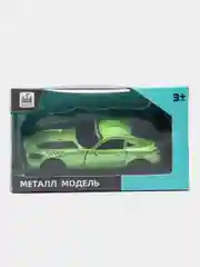 Зеленый металлическая коллекционная машинка Mercedes AMG- GT