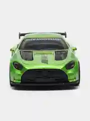 Лесной зеленый металлическая коллекционная машинка Mercedes AMG- GT