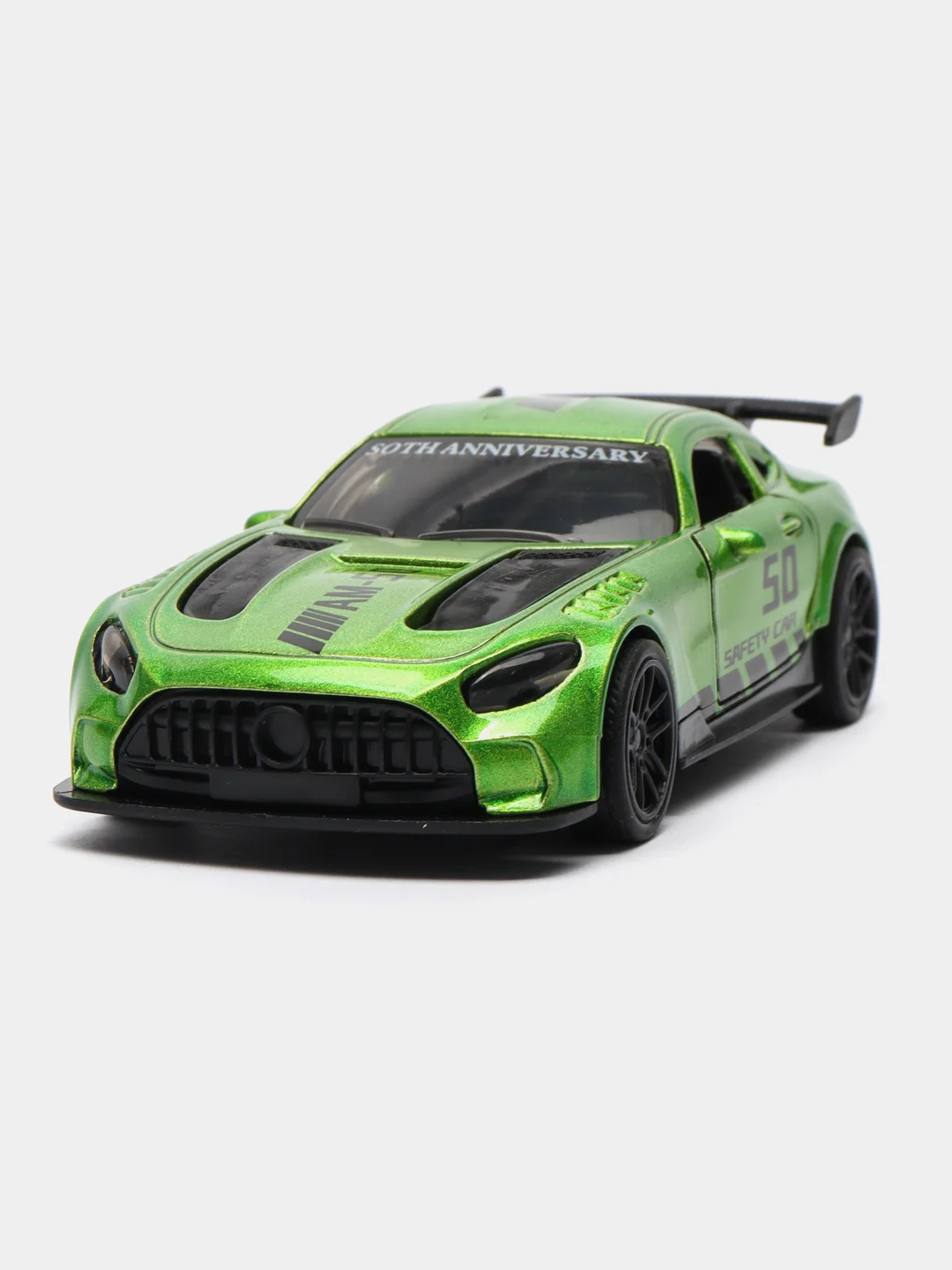 Лесной зеленый металлическая коллекционная машинка Mercedes AMG- GT