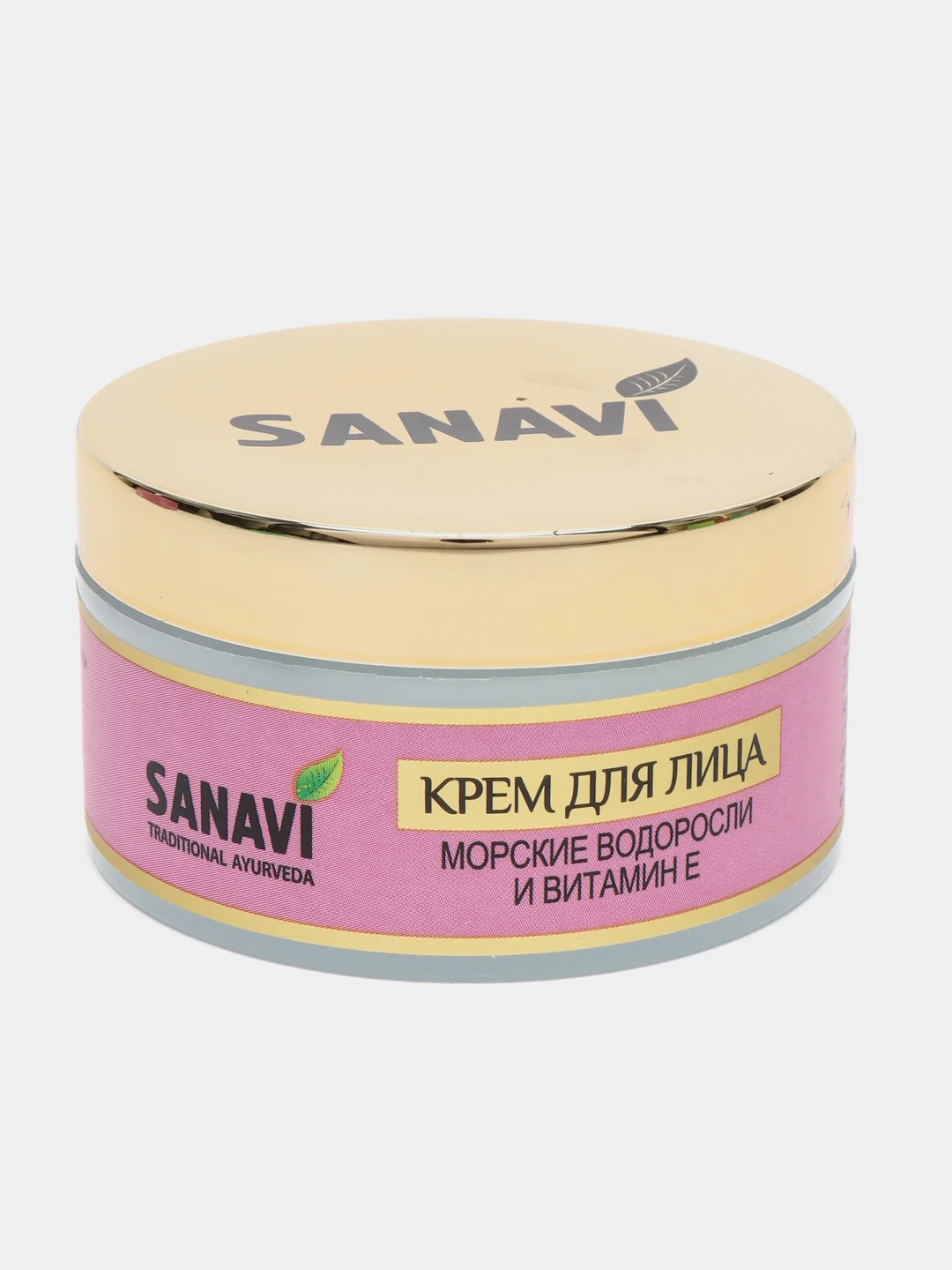 Крем для лица Морские водоросли и Витамин Е, Санави (Sanavi), 50 гр
