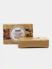 Мыло туалетное ручной работы Мултани глина и куркума, Санави. Sanavi, 100 гр