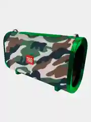 Хаки портативная Bluetooth колонка TG 123, с радио, беспроводная блютуз колонка