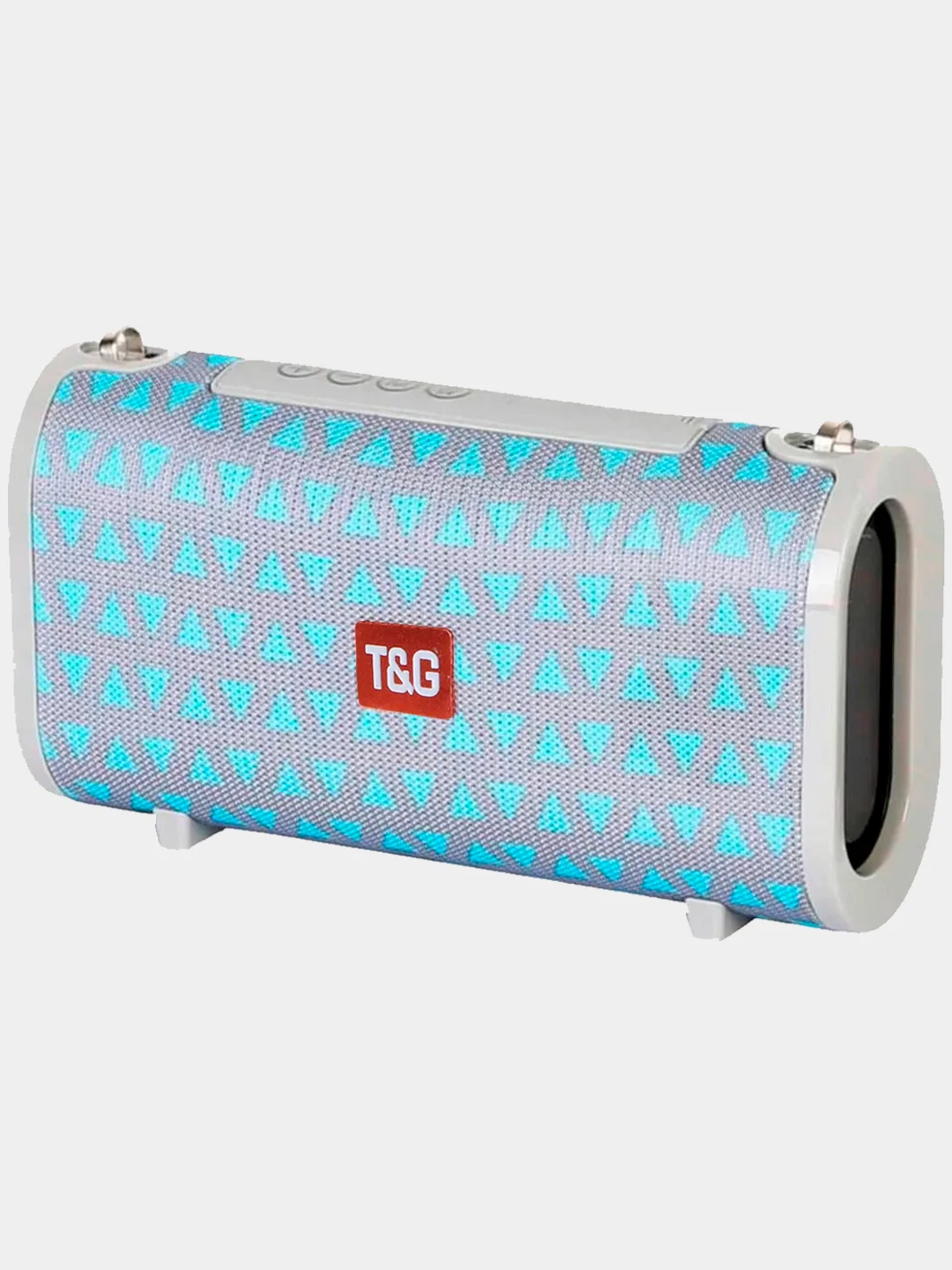 Ледяной портативная Bluetooth колонка TG 123, с радио, беспроводная блютуз колонка