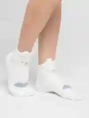 Белый носки теплые махровые милые