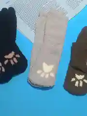 Светло-бежевый носки теплые махровые милые
