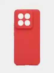 Коралловый чехол для Xiaomi 14 Pro ( сяоми 14 про ) силиконовый , с защитой камеры