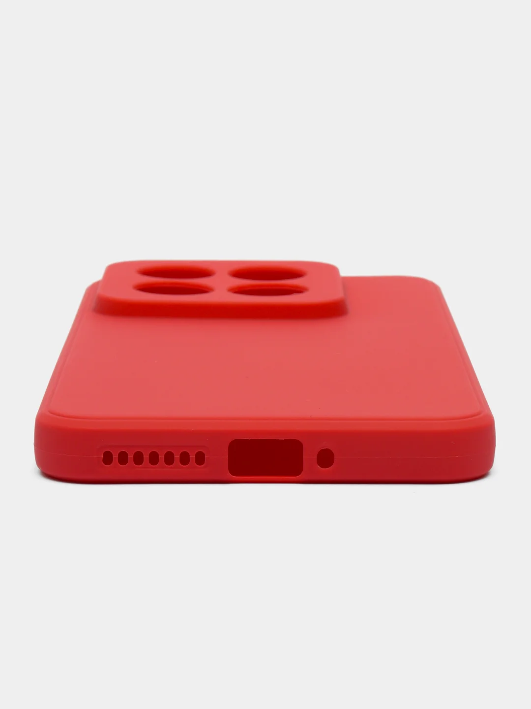 Коралловый чехол для Xiaomi 14 Pro ( сяоми 14 про ) силиконовый , с защитой камеры