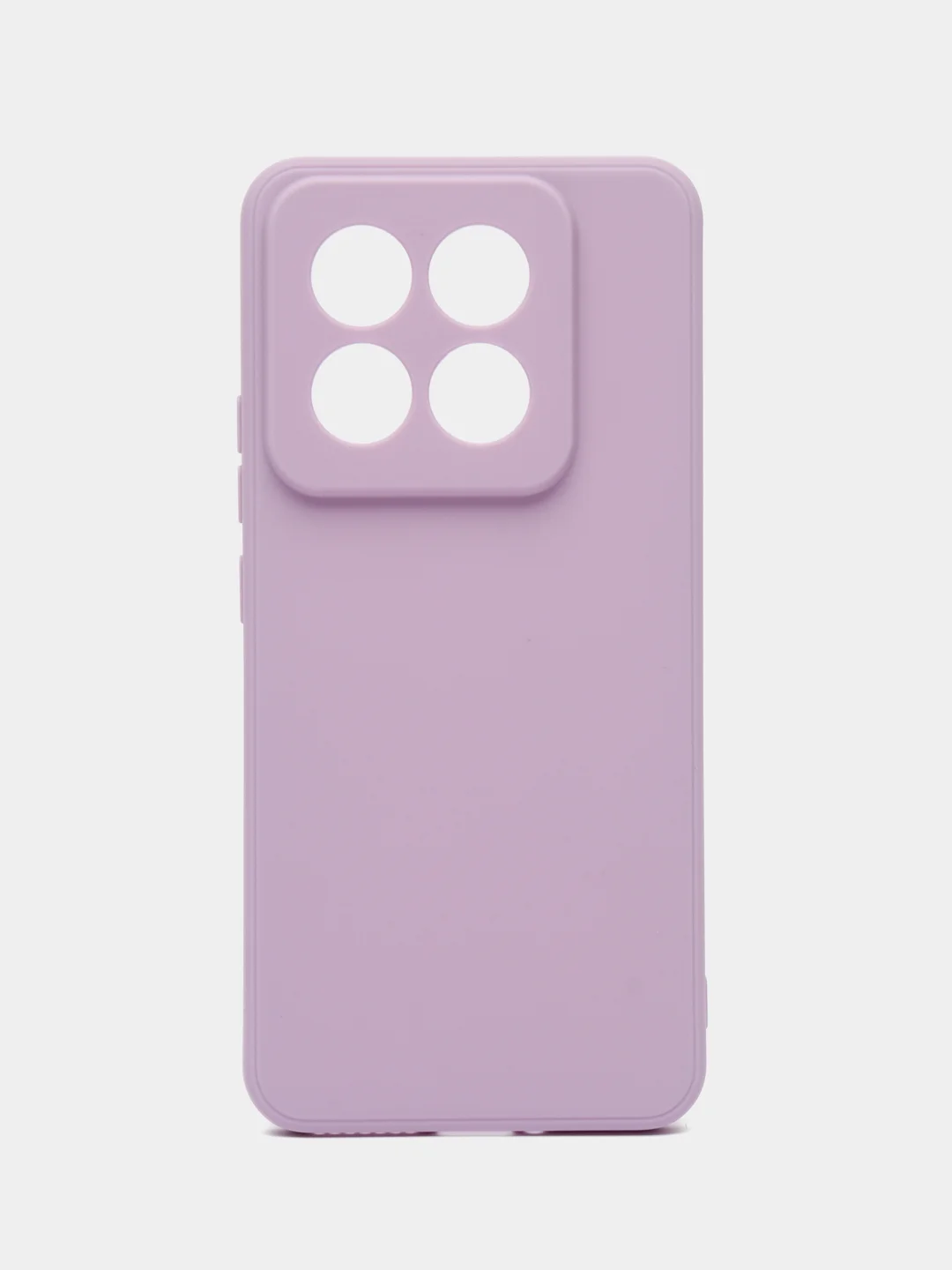 Лавандовый чехол для Xiaomi 14 Pro ( сяоми 14 про ) силиконовый , с защитой камеры