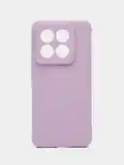 Лавандовый чехол для Xiaomi 14 Pro ( сяоми 14 про ) силиконовый , с защитой камеры