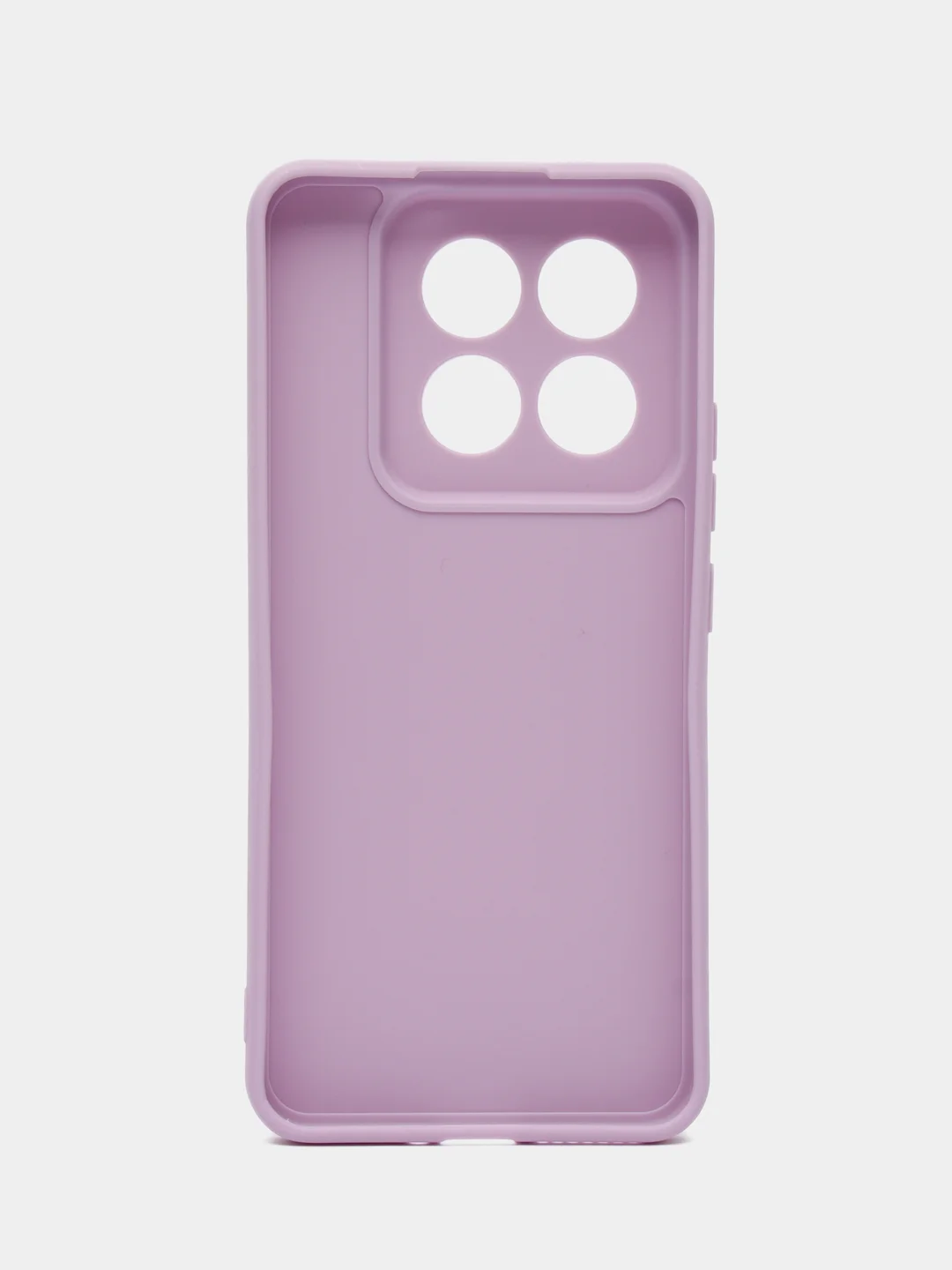 Лавандовый чехол для Xiaomi 14 Pro ( сяоми 14 про ) силиконовый , с защитой камеры