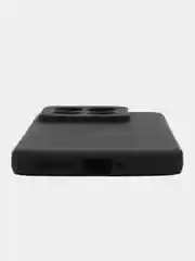 Черный чехол для Xiaomi 14 Pro ( сяоми 14 про ) силиконовый , с защитой камеры