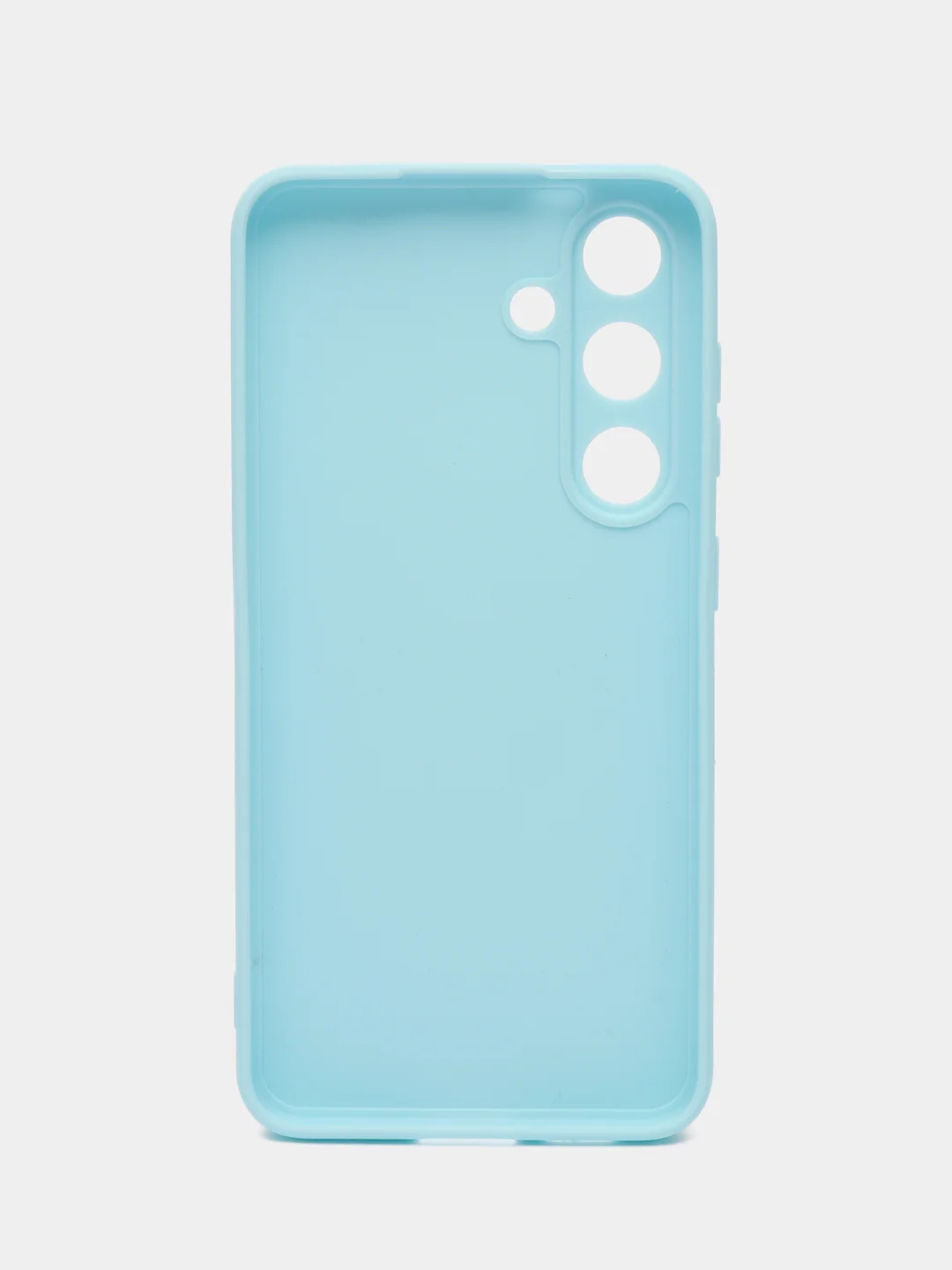 Белый чехол для Samsung Galaxy S24 5G ( Самсунг С24 ) силиконовый
