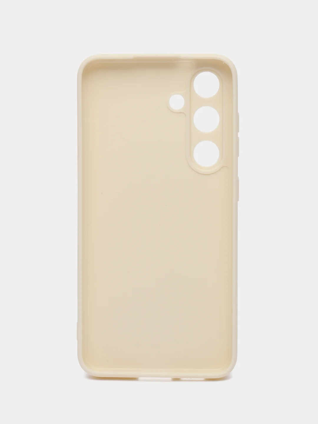 Молочный чехол для Samsung Galaxy S24 5G ( Самсунг С24 ) силиконовый