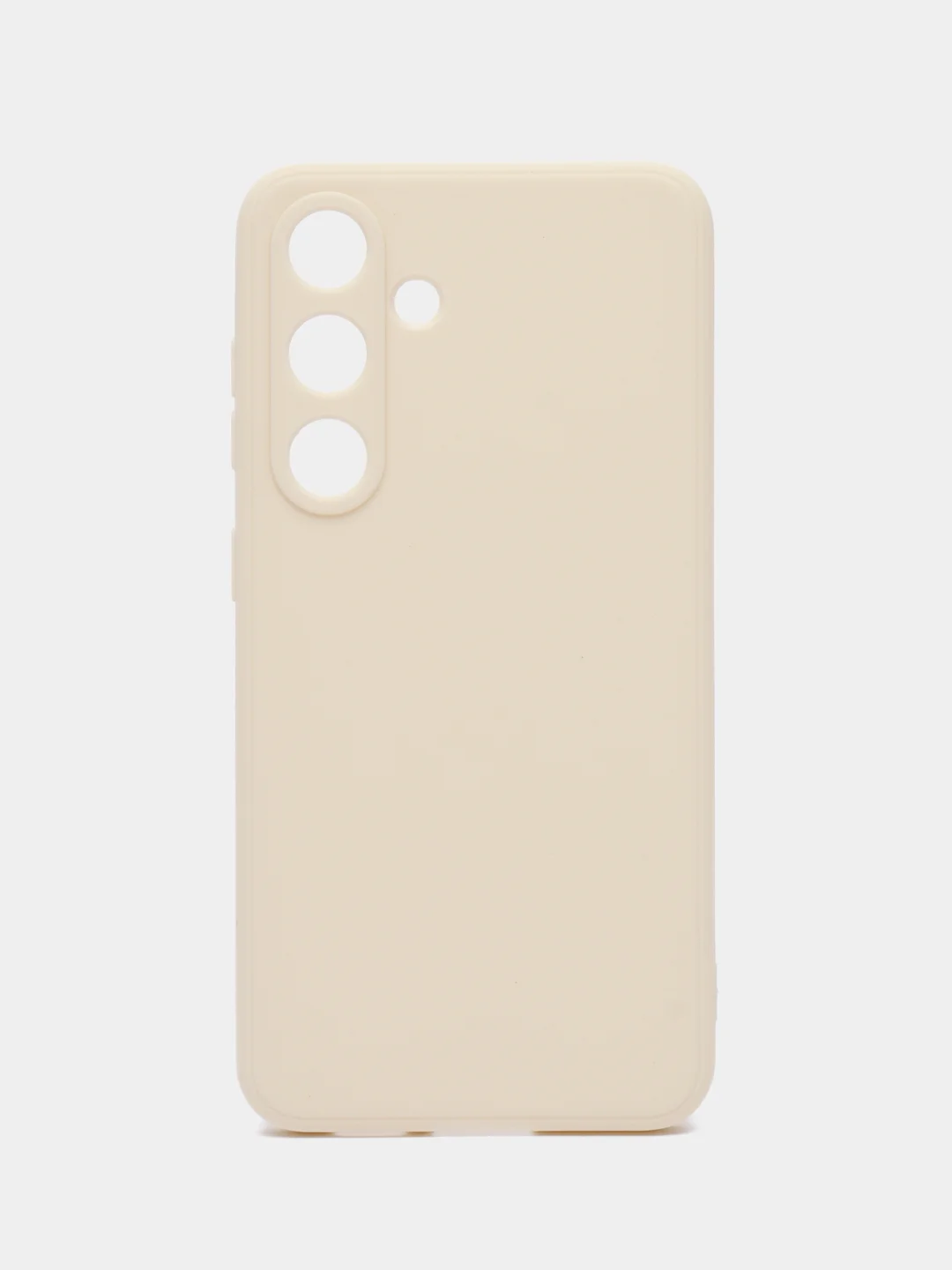 Молочный чехол для Samsung Galaxy S24 5G ( Самсунг С24 ) силиконовый