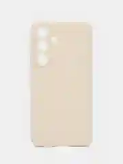 Молочный чехол для Samsung Galaxy S24 5G ( Самсунг С24 ) силиконовый