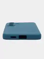 Синий чехол для Samsung Galaxy S24 5G ( Самсунг С24 ) силиконовый