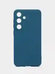 Синий чехол для Samsung Galaxy S24 5G ( Самсунг С24 ) силиконовый