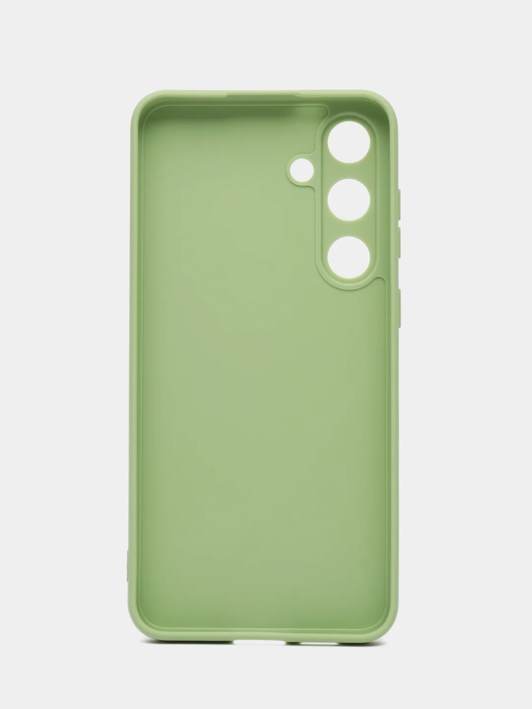 Зеленый чехол для Samsung Galaxy S24 Plus 5G ( Самсунг С24 Плюс )силиконовый ,