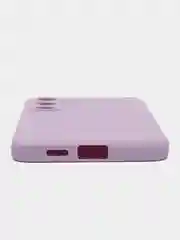 Лавандовый чехол для Samsung Galaxy S24 Plus 5G ( Самсунг С24 Плюс )силиконовый ,