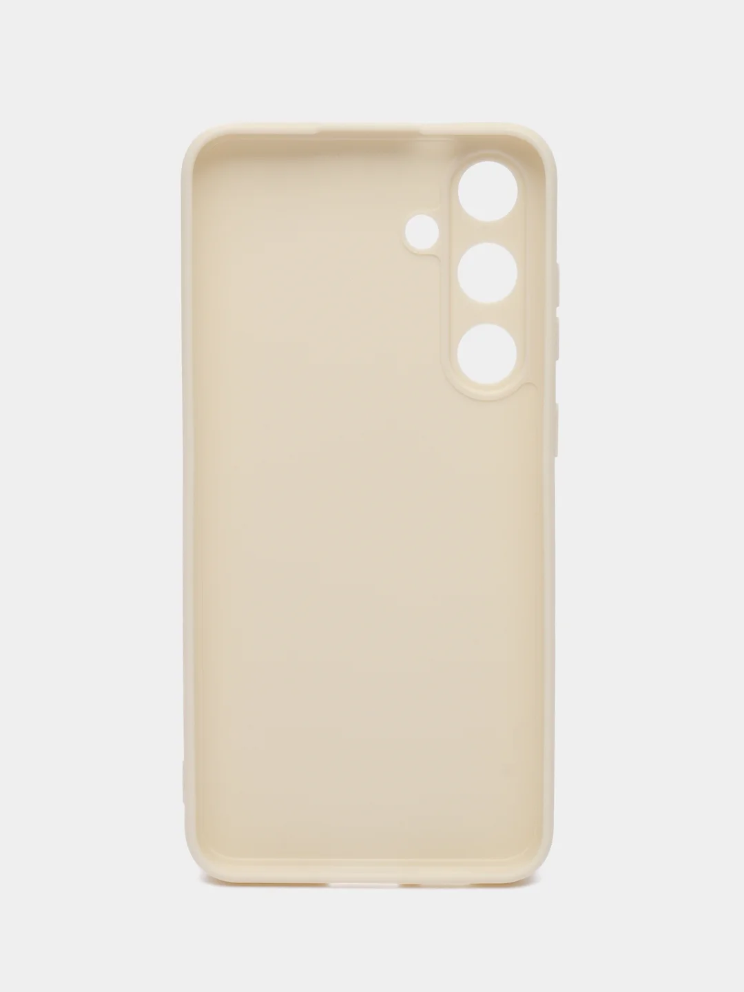 Молочный чехол для Samsung Galaxy S24 Plus 5G ( Самсунг С24 Плюс )силиконовый ,