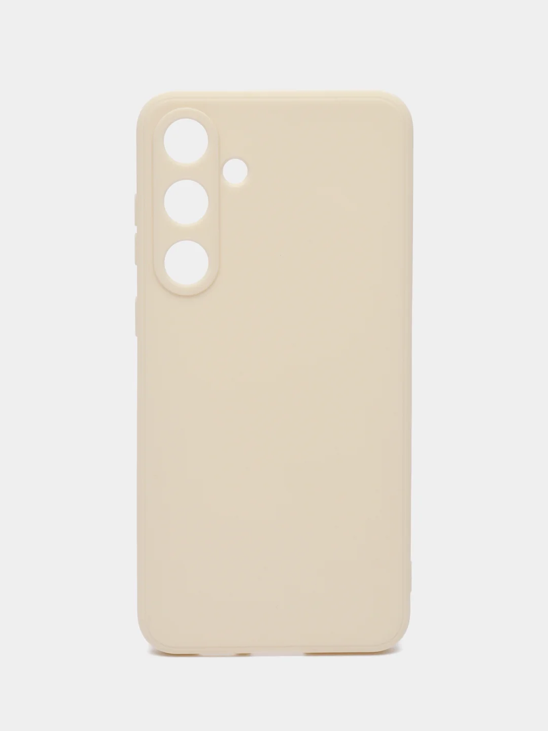 Молочный чехол для Samsung Galaxy S24 Plus 5G ( Самсунг С24 Плюс )силиконовый ,