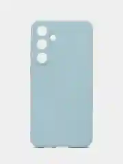 Светло-синий чехол для Samsung Galaxy S24 Plus 5G ( Самсунг С24 Плюс )силиконовый ,
