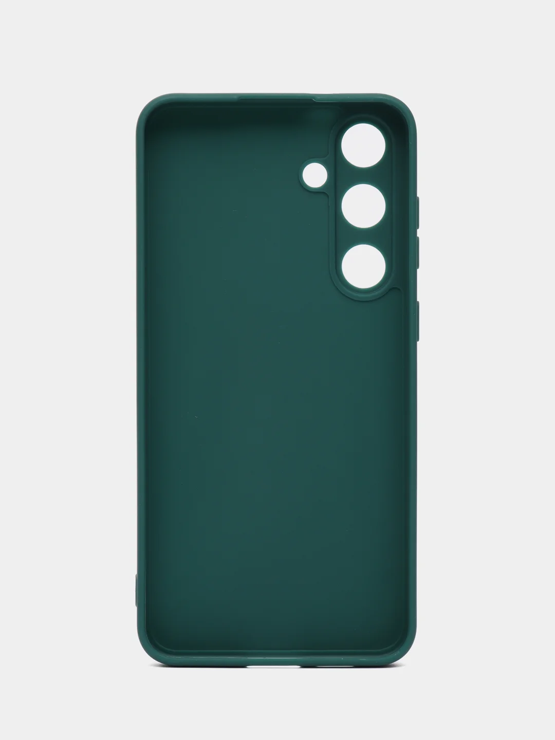 Тёмно-зелёный чехол для Samsung Galaxy S24 Plus 5G ( Самсунг С24 Плюс )силиконовый ,