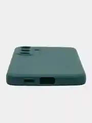 Тёмно-зелёный чехол для Samsung Galaxy S24 Plus 5G ( Самсунг С24 Плюс )силиконовый ,