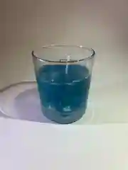 Алый гелевая ароматическая свеча для дома