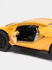 Зелёный хаки металлическая коллекционная машинка Lamborghini Aventador