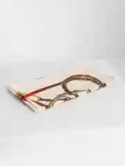 Кремовый платок шелковый