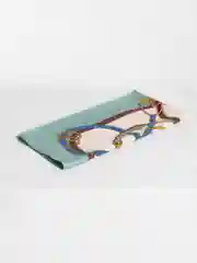 Мятный платок шелковый