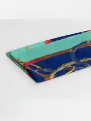Салатовый платок шелковый