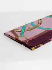 Мятный платок шелковый