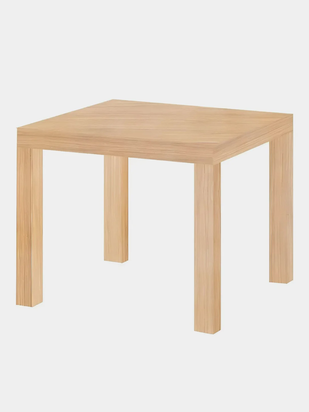 Бежевый журнальный стол в стиле IKEA