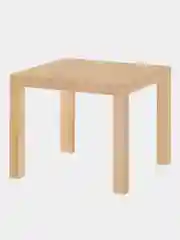 Бежевый журнальный стол в стиле IKEA