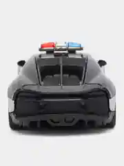 Угольный металлическая коллекционная машинка Bugatti Chiron