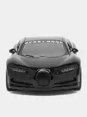 Черный металлическая коллекционная машинка Bugatti Chiron